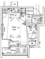 東京都江東区亀戸6(マンション)の賃貸物件の間取り