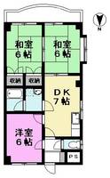 パークヒルズ苗塚の間取り