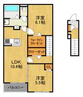 物件の間取り画像