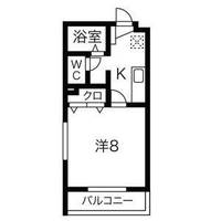 ベルシャトレ三島の間取り