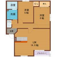 物件の間取り画像