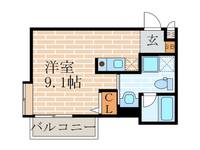 SOUTH SQUARE-Iの間取り