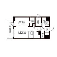 ワールドアイ大阪城EASTIIIの間取り