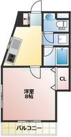 コーポウォッセIの間取り