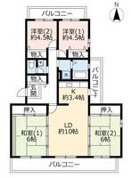 物件の間取り画像
