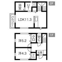 FIORE ESTATE YAHABAの間取り