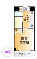 ミリアビタNo.6の間取り