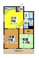 物件の間取り画像