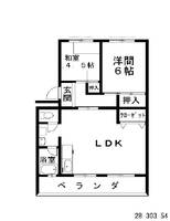 コーポむつみの間取り