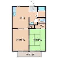 ハイツベルピアの間取り