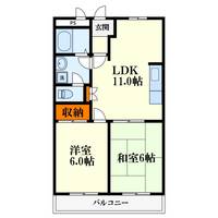 大阪府大阪市東淀川区小松4(マンション)の賃貸物件の間取り