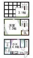 東京都杉並区高井戸東3(アパート)の賃貸物件の間取り
