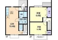 Sun city Bの間取り