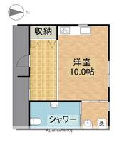 静岡県浜松市中央区入野町(一戸建)の賃貸物件の間取り