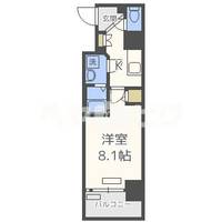 大阪府大阪市西区立売堀6(マンション)の賃貸物件の間取り