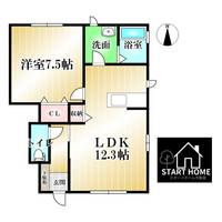 物件の間取り画像