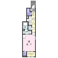 福島県伊達市保原町字旭町(アパート)の賃貸物件の間取り