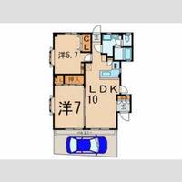 東京都大田区久が原4(マンション)の賃貸物件の間取り