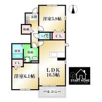 物件の間取り画像