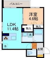 物件の間取り画像