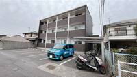 岡山県岡山市中区中島の賃貸アパートの外観