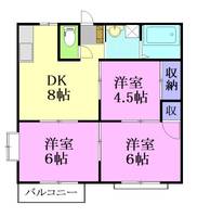 物件の間取り画像