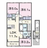 物件の間取り画像