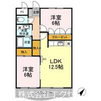 東京都八王子市散田町3(マンション)の賃貸物件の間取り