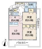 物件の間取り画像