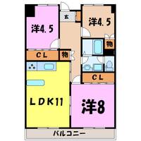 物件の間取り画像