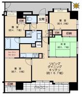 物件の間取り画像