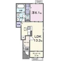 Casa forestaleの間取り