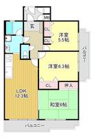 物件の間取り画像