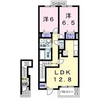 茨城県土浦市真鍋4(アパート)の賃貸物件の間取り