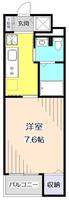 埼玉県所沢市美原町1(マンション)の賃貸物件の間取り