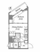 ラクレイス横濱関内の間取り