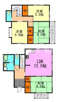 千葉県千葉市中央区松ケ丘町(一戸建)の賃貸物件の間取り