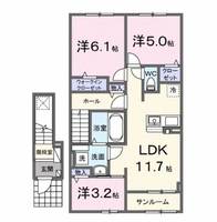 物件の間取り画像