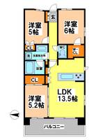 トラープランド蒼麗館の間取り