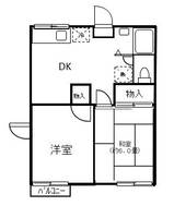 神奈川県横須賀市桜が丘2(アパート)の賃貸物件の間取り