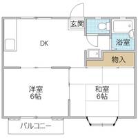 ビラ松涛の間取り