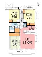 物件の間取り画像