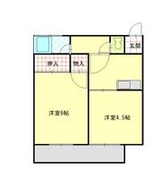 東川口ハイツの間取り