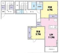 物件の間取り画像