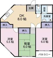 物件の間取り画像