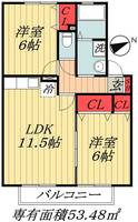 物件の間取り画像