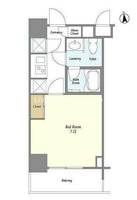 東京都渋谷区広尾1(マンション)の賃貸物件の間取り