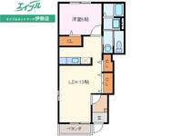 セレッソ B棟の間取り