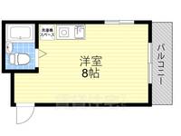 大阪府大東市中垣内3(アパート)の賃貸物件の間取り
