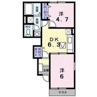 セントポーンズCの間取り